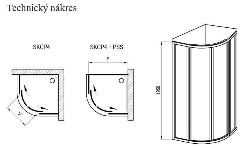 Supernova SKCP4-technicky-nakres